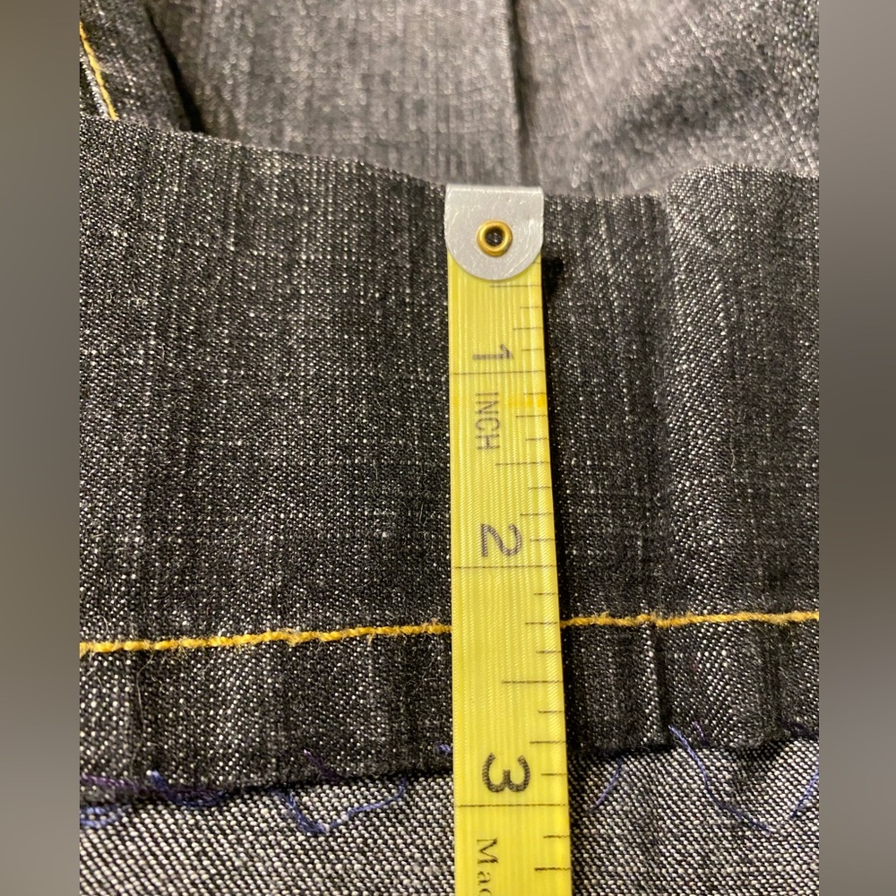 GLO Jeans dark blue Straight Leg Denim Jr Plus 18. - Picture 11 of 12